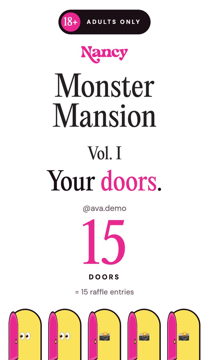My Doors page with 15 doors