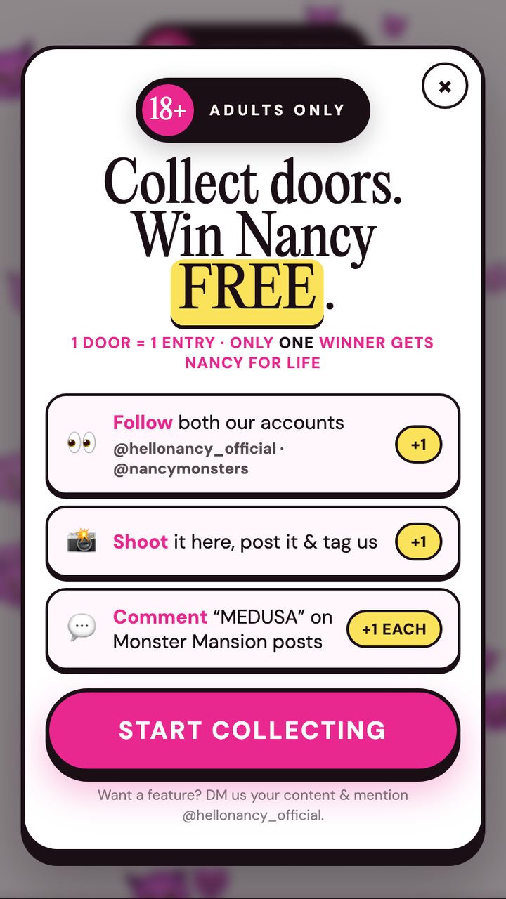 How to win pop-up
